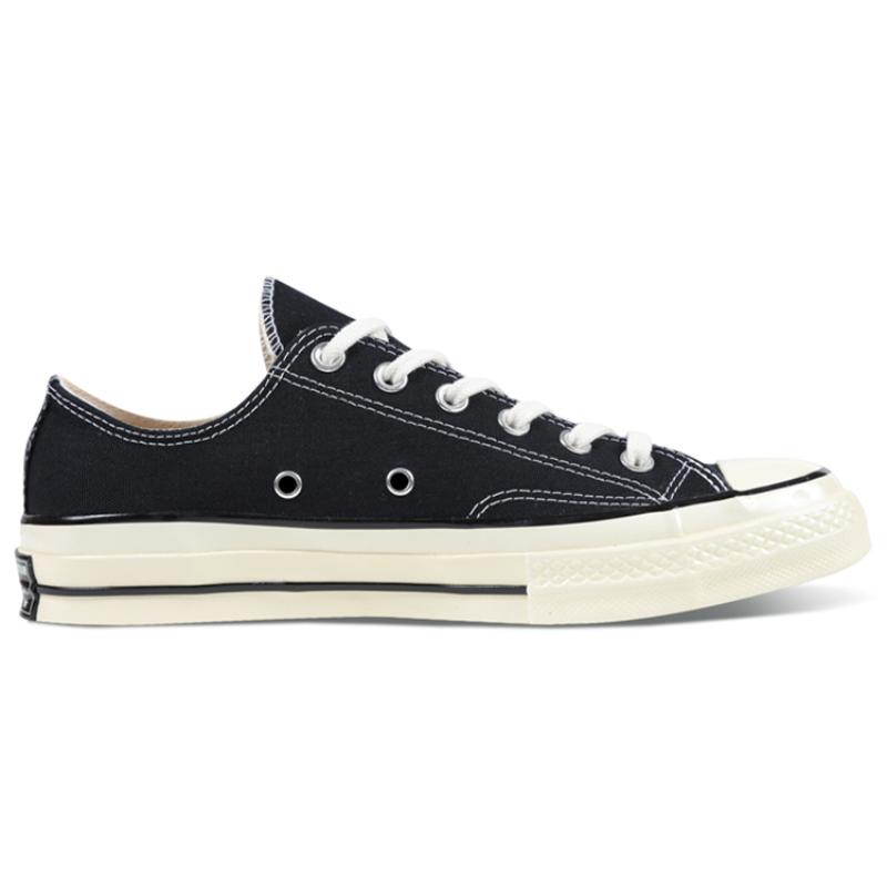 Converse 1970s Chuck Taylor Ctas Casual & Versatile Low-Top Canvas Shoes Unisex Carbon Black & White