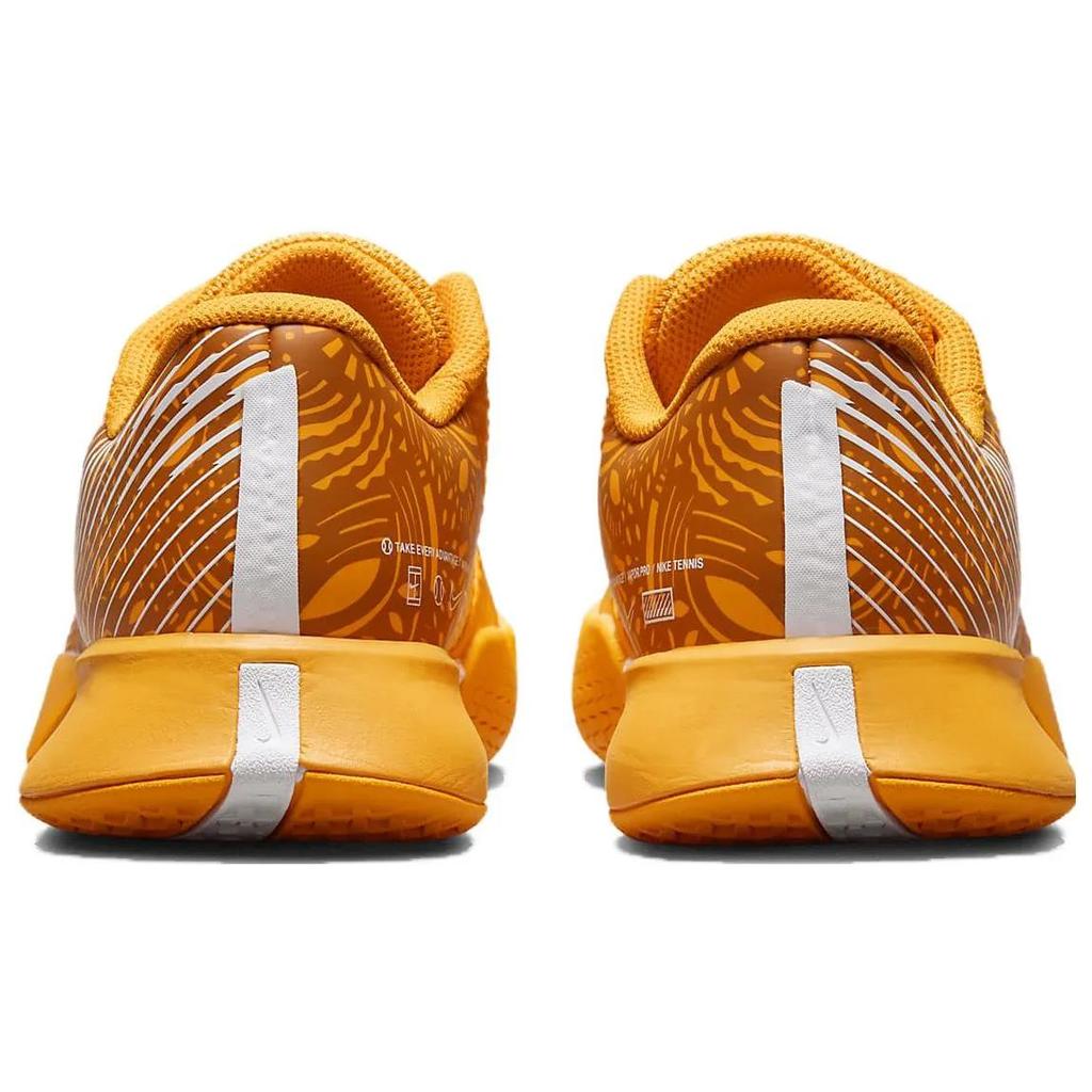 Womens NikeCourt Air Zoom Vapor Pro 2 HC 'Sundial' (women's sizes) Sundial / Monarch / White Tennis Shoes DR6192 700