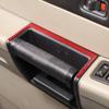 Red Carbon Fiber Inner Door Handle Frame Sticker Trim For Hummer H2 2003-2007