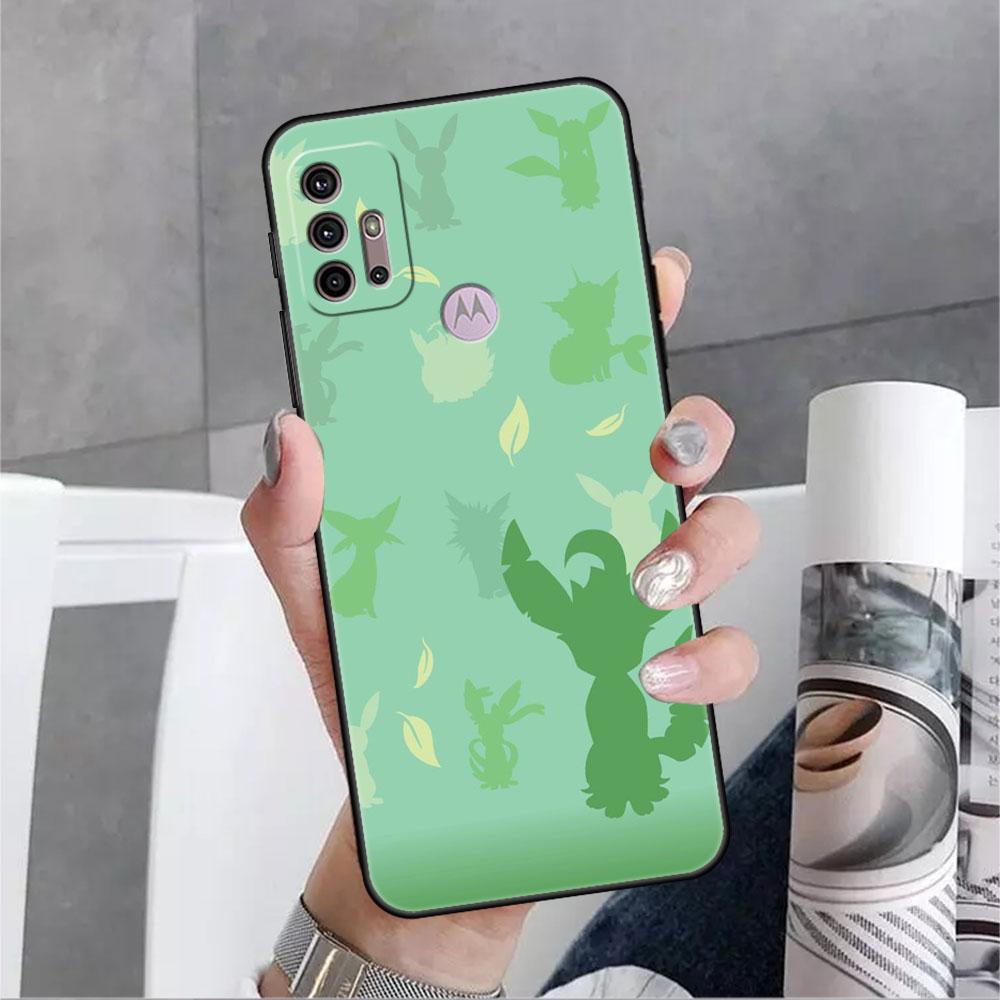 Чехол для телефона с изображением покемонов аниме для Motorola G30 One Fusion Plus G9 Play G8 Power Lite G60 G50 E6s Edge 20 Pro, противоударный чехол Lunda