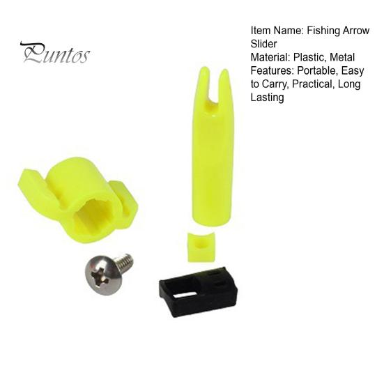 Лук для стрельбы из лука, рыболовные стрелы, безопасные направляющие, комплект аксессуаров, портативный, легко носить с собой, набор слайдеров с наконечником для стрел в надежной упаковке