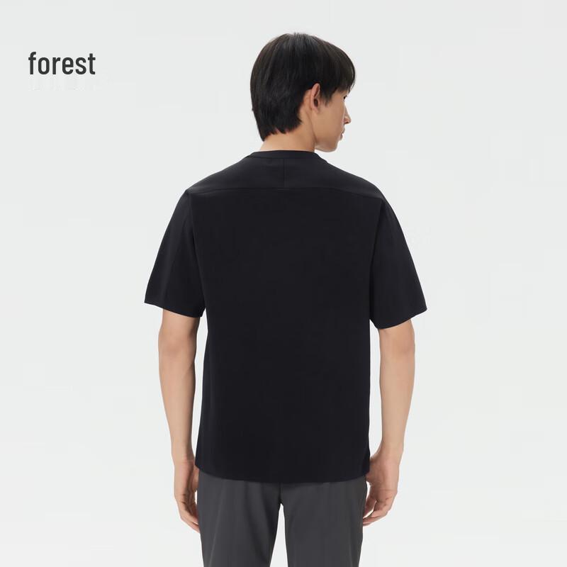 Мужская интегрированная вязаная футболка с круглым вырезом KOLON SPORT