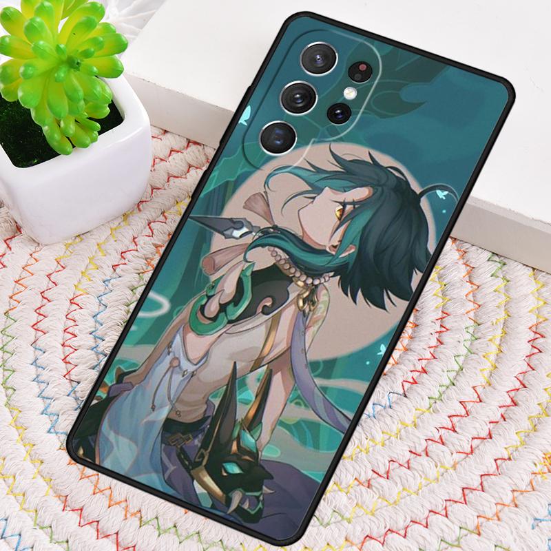 Крутой чехол для телефона Genshin Impact Сяо для Samsung Galaxy note 10 pro S26 Ultra S23 S24 FE S25 S21 S22 PLUS ударопрочный