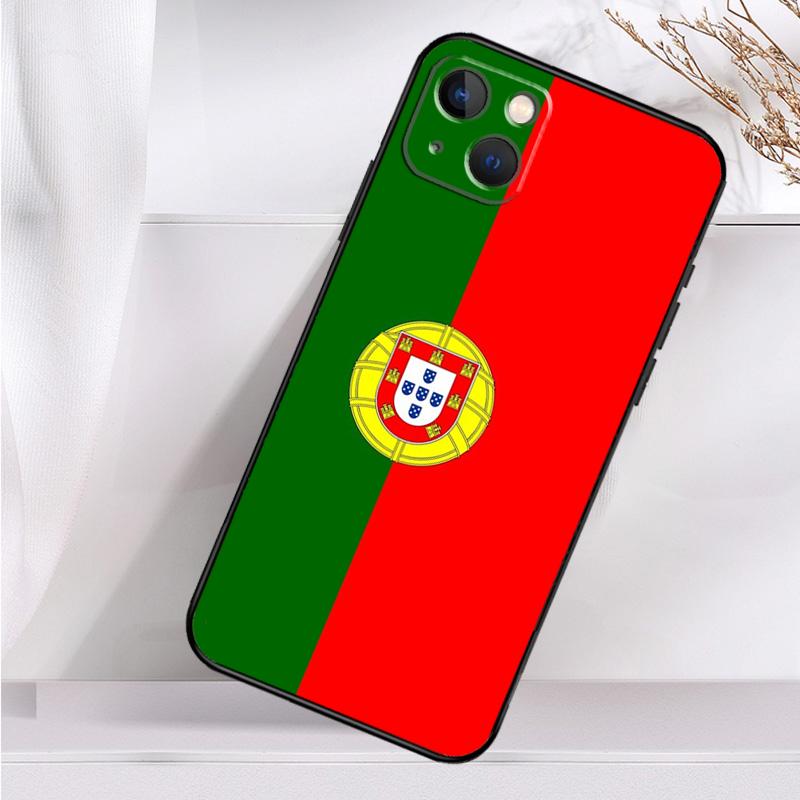 Portugal National Flag Case For iPhone 14 13 12 11 16 15 Pro Max Mini Cover X XR XS 8 7 14 16 15 Plus Accessories
