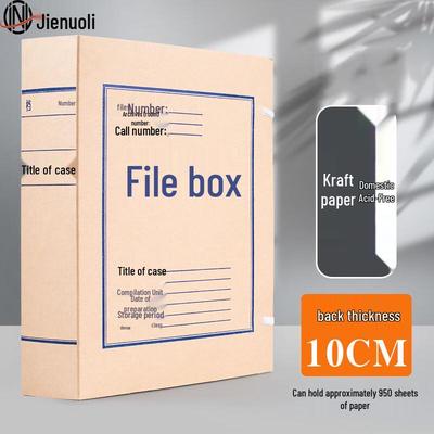 JNL N21430 Утолщенный Архивный Бокс-Файл из Крафт-Бумаги