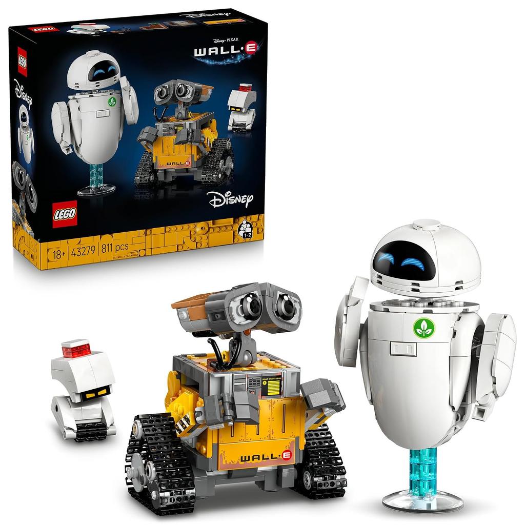 LEGO Disney Pixar ВАЛЛ-И Ева игрушка подарок на день рождения кубики День матери мужчина женщина космические товары 43279