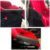 JDM Racing Full Bucket Seat Side Protector Thigh Pad Genuine Leather