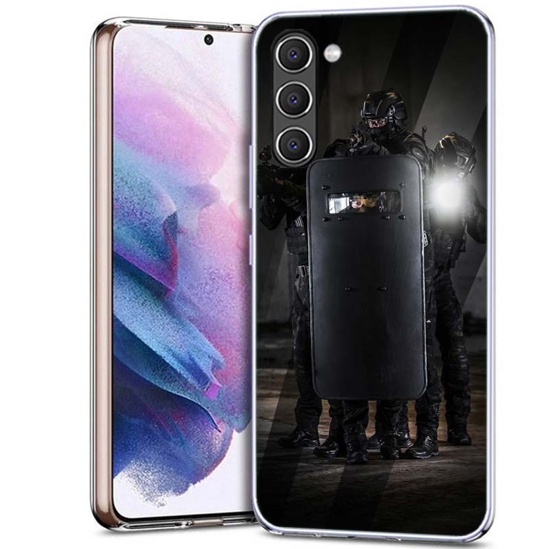 Полиция ФБР Чехол для телефона для Samsung A54 A14 A24 A34 A17 A37 A57 A55 A35 A25 A15 A13 A23 A33 A53 A07 A05S A04S A03 A73 Galaxy Note