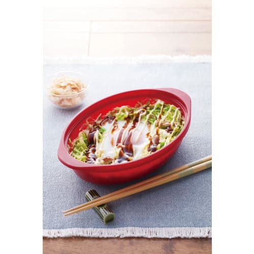 VIV Breakfast Silicone Steamer, 680ml, Red, 59987