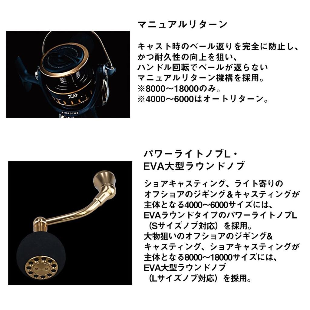 Daiwa Spinning Reel 23BG SW 6000D-P