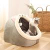 Sweet Cat Bed Warm Pet Basket Cozy Kitten Lounger Cushion Cat House Tent Very Soft