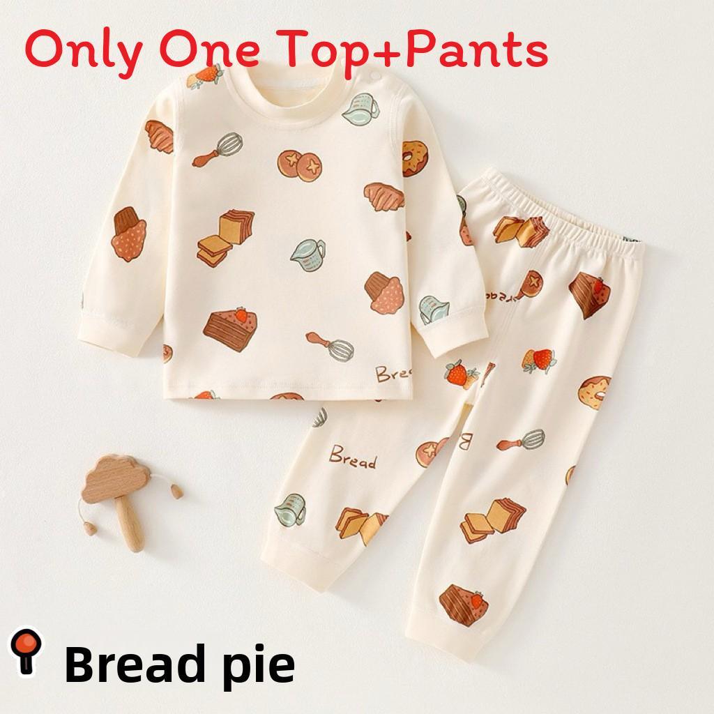 Childrens Cotton Pajama Set With Antibacterial Fabric For Toddler Sleepwear And Lounge