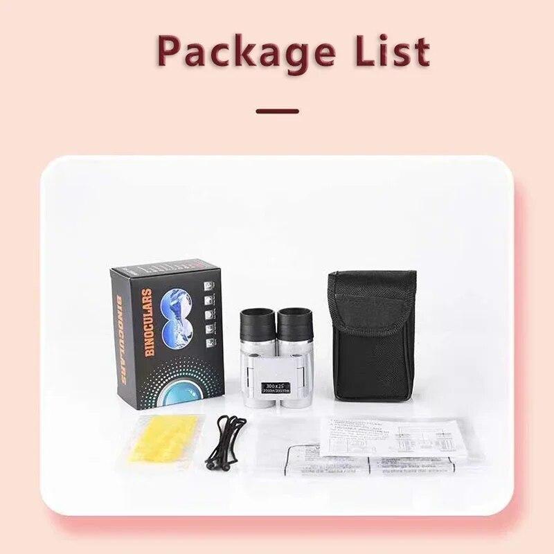 30000 м телескоп высокой мощности HD с низким уровнем освещенности, мощный бинокль дальнего действия, профессиональный мини-портативный HD водонепроницаемый монокуляр