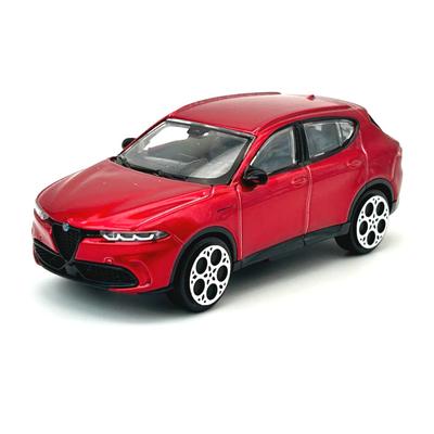 Bburago Alfa Romeo Tonale Красный Миниатюрная литая машина Готовое изделие Alfa Romeo Tonale RD 1/43 143 18-30468