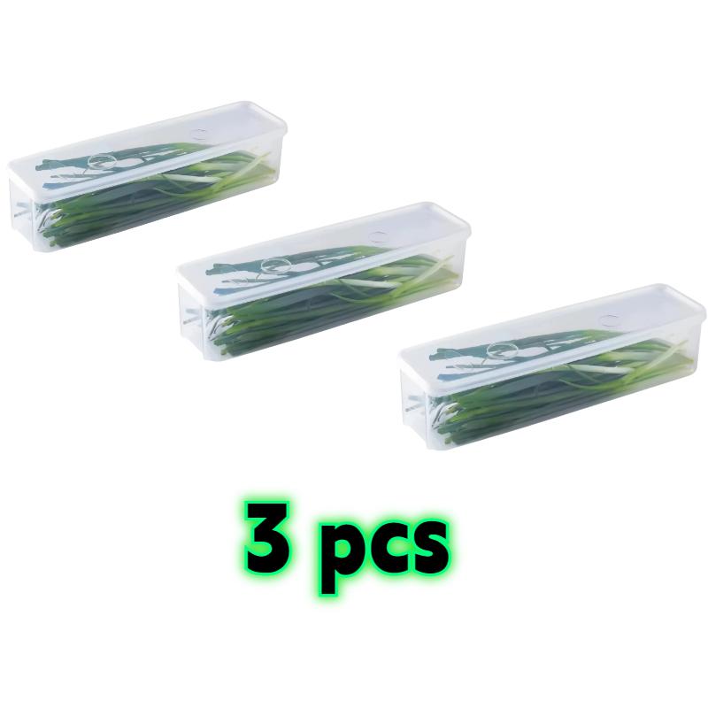 5/3/1-упаковка кухонных длинных прямоугольных контейнеров для хранения продуктов, пластиковые многоразовые коробки-органайзеры для холодильника