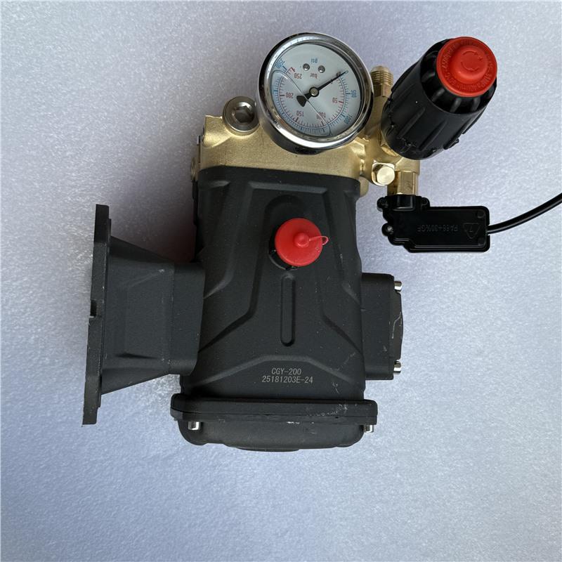 Muma Ren Black Cat 200 High Pressure Washer Pump Head, 1812, with 24mm Inner Shaft for Car Wash Machines