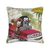 The Little Mole Krtek Pillow Cover  Cute Funny Pillow Case For Living Room Sofa Custom Pillowcases Gift