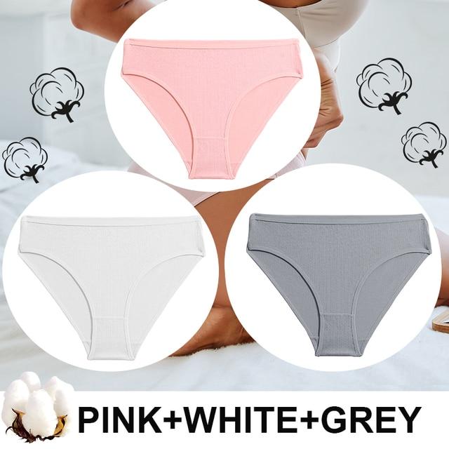 FINETOO 3 шт./лот, женские трусики с высокой талией, бесшовные трусики, нижнее белье, хлопковые трусы, сексуальное женское белье, женское нижнее белье