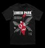 Футболка с графическим принтом Linkin Park Hybrid Theory, короткий рукав, для фанатов, унисекс, хлопок, оверсайз, большой размер
