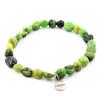 Stones and Minerals. Xiuyan China Nephrite Jade Beads Bracelet. Made In France. Customizable Size.