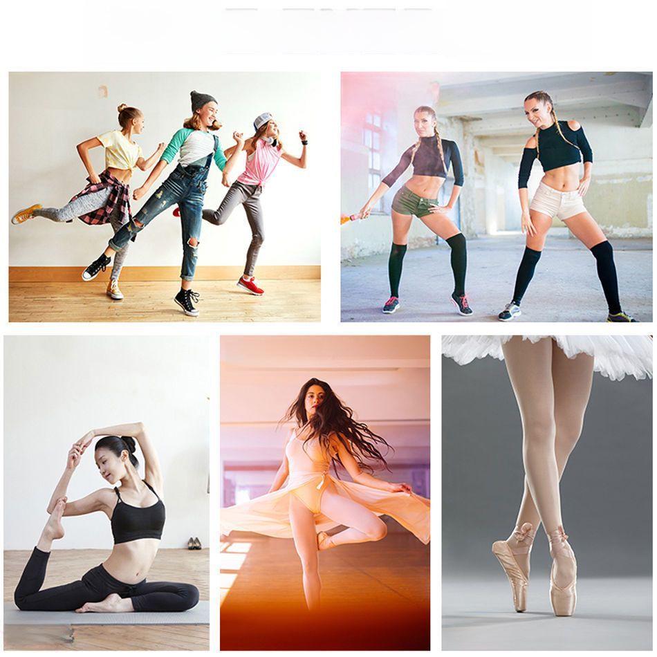 Женские и детские наколенники из толстой губки для танцев, йоги и спорта