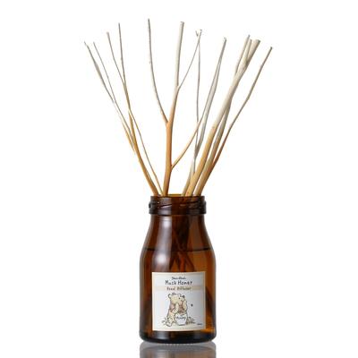 Ароматический диффузор для помещений Blend Winnie the Pooh Musk Приблизительно Освежитель воздуха для комнат John's Diffuser, Мед, Запас на 3 месяца, 140 мл, Аромат, Палочки,