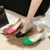 High Heels Chunky Shoes Sexy Ankle Dress Shoes Spring 2024 New Designer Brand Shoes Square Toe Party Heels for Women Zapatos