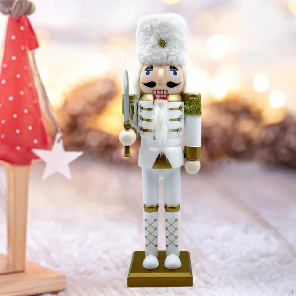 Фигурка Щелкунчика, рождественское украшение, центральная часть стола, коллекционная статуэтка, орнамент