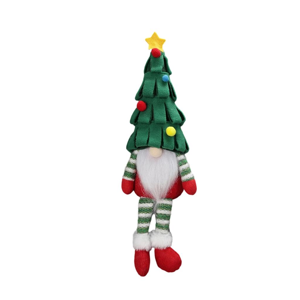 Christmas Decorations Christmas Tree Faceless Doll Long Leg Doll Ornament Christmas Home Hotel Decoration