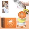 Multi Functional White Shoe Leave In Cleaning Cream With Sponge Shoe Cleansing Paste Gentle And Non-damaging Shoes No Wash White Shoe Cleaner