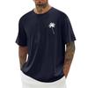 Men's Hawaii Printed T-Shirt Men's Loose Casual Short Sleeve Top