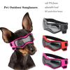 Dog Goggles for Small Breed Dog Sunglasses Dog UV Sunglasses Windproof Soft Frame Adjustable Straps for Small/Medium Dogs Puppy