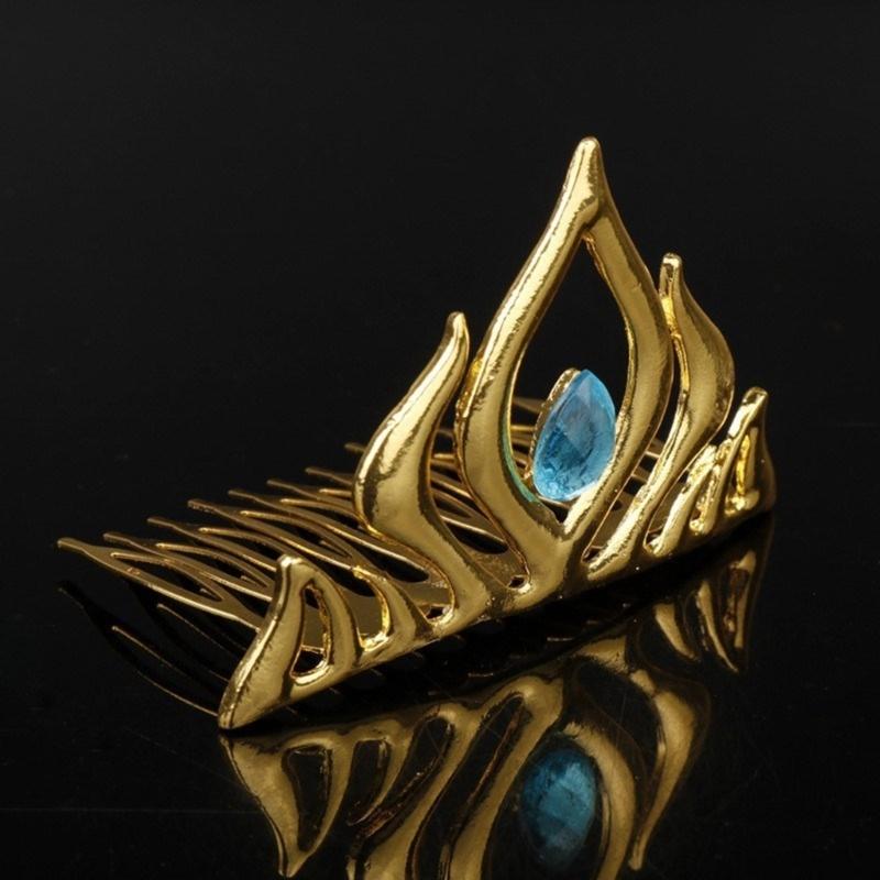 Кристальные тиары-короны ручной работы, косплей-тиары, ободки для волос для маскарадов