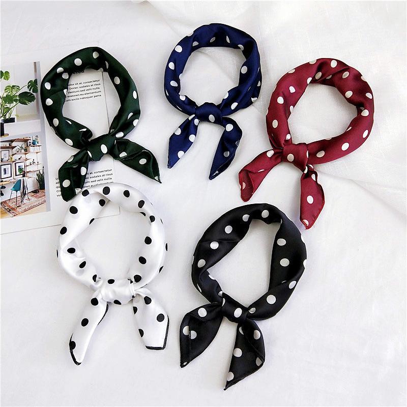 50 Spring/Summer New Small Scarf Small Square Scarf Women'S Professional Decoration Printed Professional Fashion Scarf