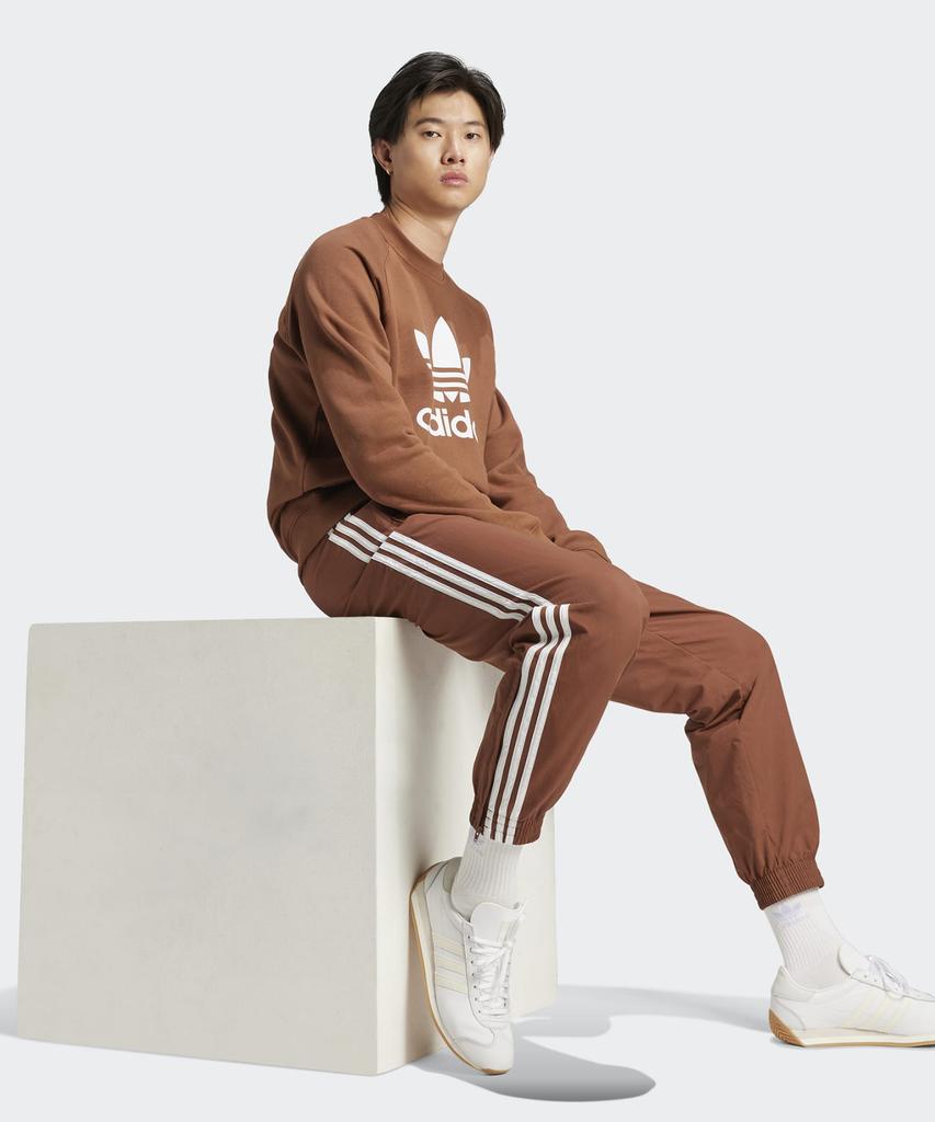 adidas Тканые спортивные штаны 'Firebird' - Коричневый / Iz2419