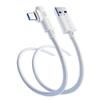 Плетеный кабель для быстрой зарядки 10A, Г-образный кабель USB C, Шнур для передачи данных, Подходит для игр и быстрой зарядки