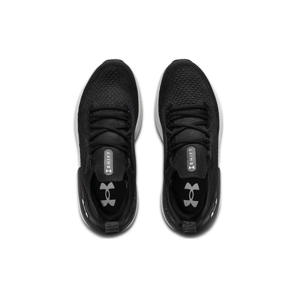 Under Armour Кеды женские Shift Универсальные Удобные Низкие Повседневные Кроссовки для Бега Черно-Белые 3027777-001