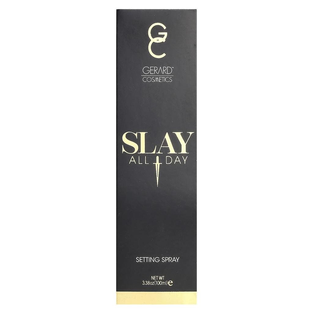 Gerard Cosmetics, Slay All Day, фиксирующий спрей, аромат лаванды, 100 мл (3,38 унции)