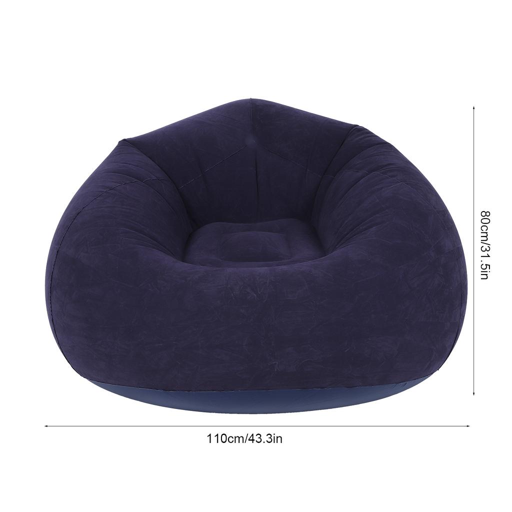 Надувной диван Ультрамягкий надувной одноместный сферический диван-кресло для общежития, уличных путешествий, кемпинга, пикника, домашней мебели