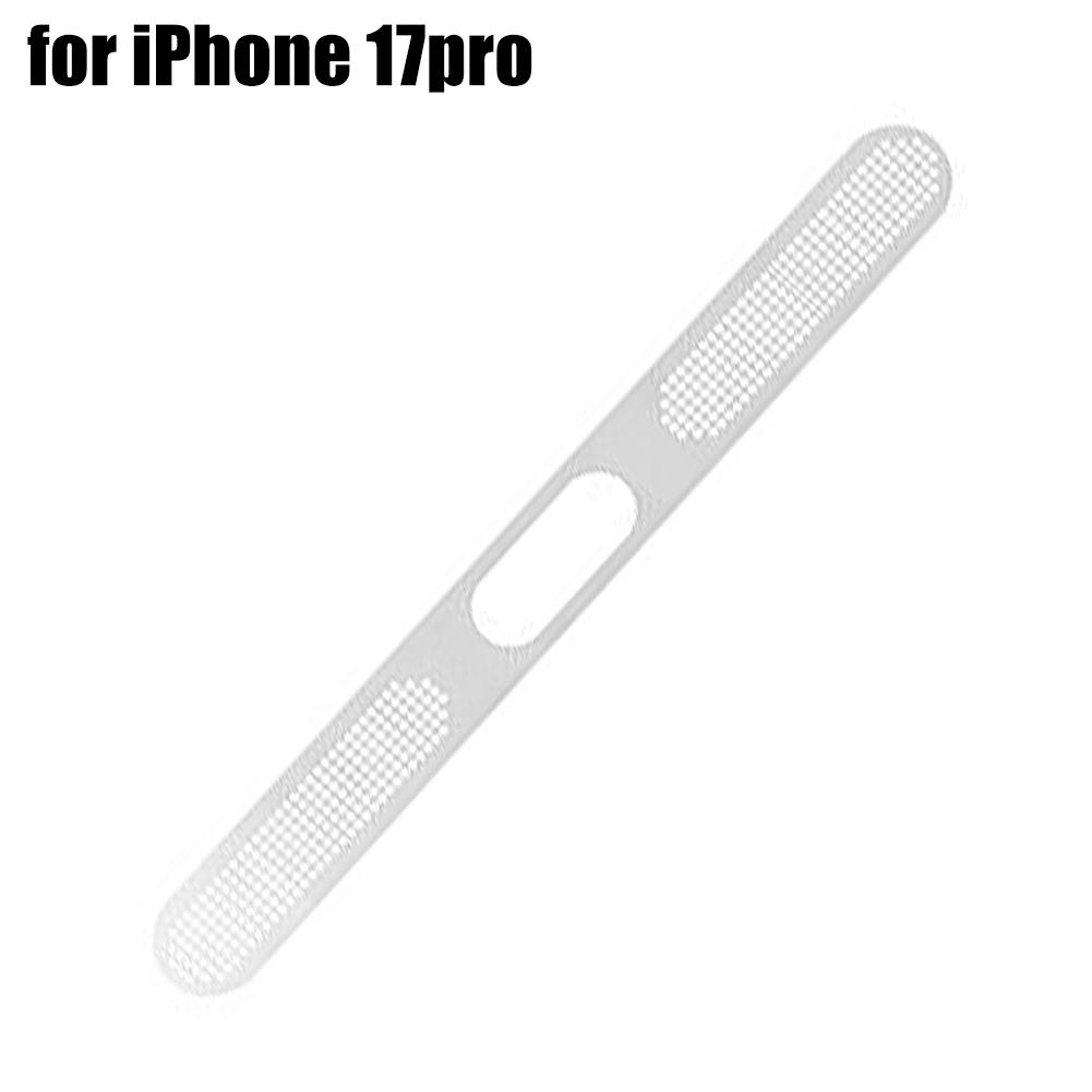 1Pcs Metal Dustproof Net Sticker For iPhone 17 Air 17 Pro Max Easy Install Earpiece Speaker Hole Anti-dust Mesh Protection Cap
