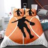 Basketball Sport Basketry Duvet Cover Ball for Children Boys Play Game Basketball Fan Polyester Quilt Cover Bedroom Decorations