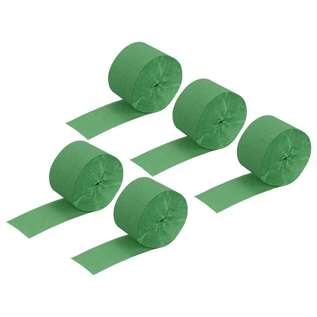 3/5pcs Crepe Paper Streamer Crepe Paper Decoration 82ft Long for Birthday Party Wedding Thanksgiving Christmas Decorations DIY