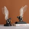 Искусство Прозрачные Крылья Фигурки Гостиная Кабинет Домашнее Украшение Ремесло Из Смолы Ангел Украшения