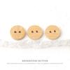 5pcs Primary Color Bread Natural Bamboo Buttons Cotton And Linen Literary Shirt Buttons Retro Sweater Cardigan Cheongsam Hanfu Buttons