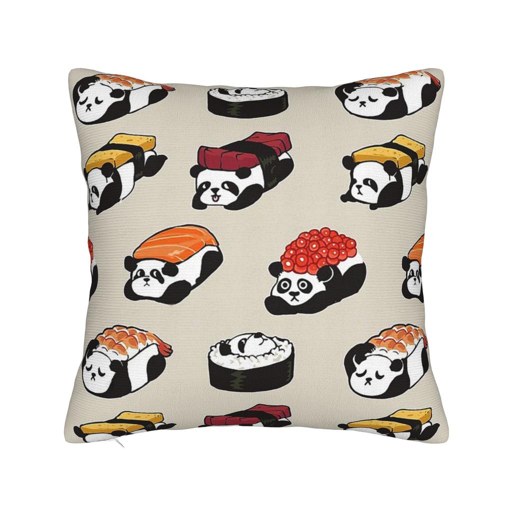 Panda Animal Pillowcase Polyester Cushion Cover Decor Throw Pillow Case Cover Seat 40*40Cm