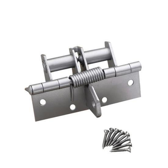 1 комплект, 4 дюйма, автоматический дверной шарнир, позиционирование на 90 градусов, универсальный, многофункциональный, сверхмощный, самозакрывающийся, деревянный дверной доводчик