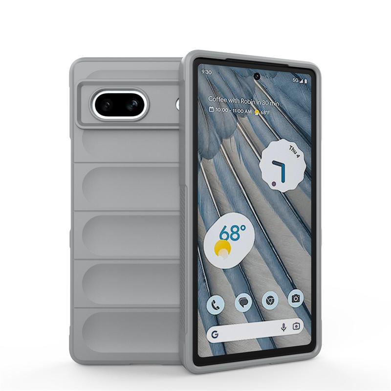 Чехол для Google Pixel 7A для pixel 7A крышка Противоударный бампер Мягкий силикон Нескользящая оболочка Полная задняя крышка Для pixel 7A 7 Pro 6A
