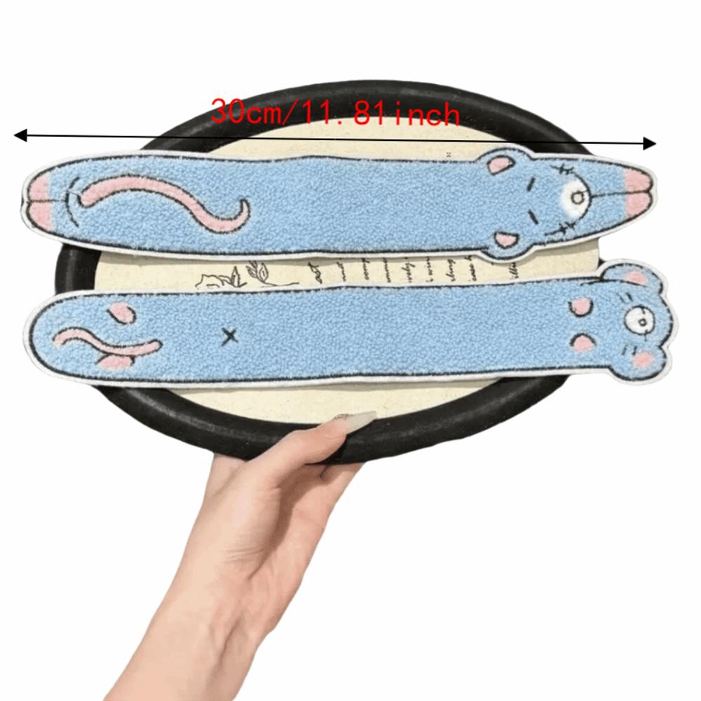 No Slip Hair Grip Pad Blue Mouse Fringe Hair Holder Gifts Bangs Hair Pad Face Washing