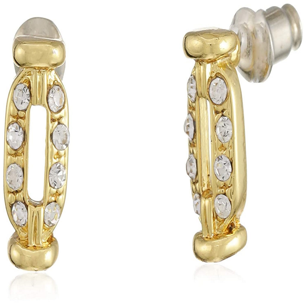 Комплект колье Estele из 24-каратного золота с колье-цепочкой и колье из австрийского хрусталя для женщин