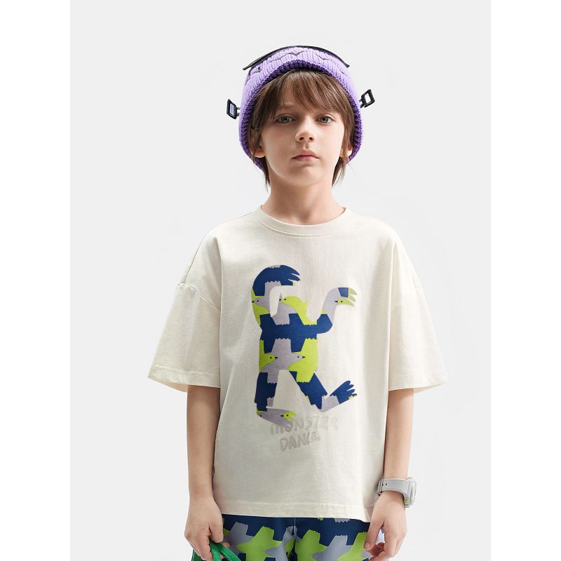 MQD T-Shirt Short Sleeve Cool Feeling Quick Drying Clothes Baby Clothes